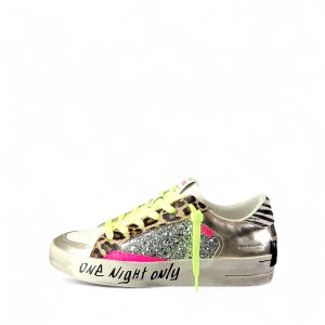Crime Lo Distressed Sneakers da Donna