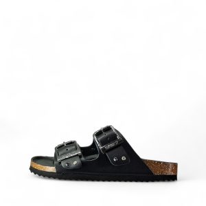79215640 Two Bukcle Sandal Sandali da Donna